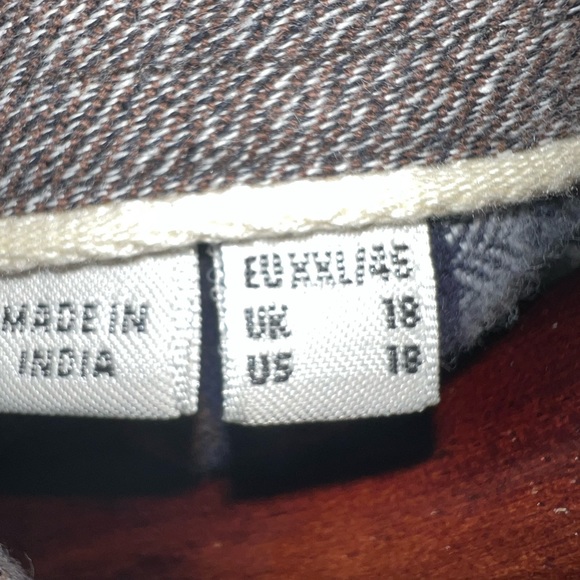 Selected means cotton dress shirt size 18 - Picture 4 of 5